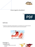 Ulcerul Gastro-Duodenal