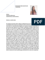 Formato Carta de Estudiante para Solicitud de Patrocinio