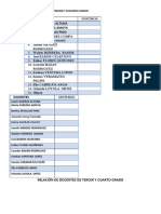 Docentes e Primero y Segundo