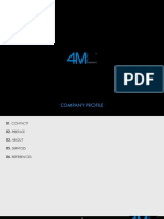 4M Salalı Architects Company Profile - 2020