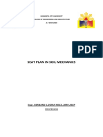 Seat Plan in Soil Mechanics: Engr. Bernard S.Doria Msce.,Rmp, Asep