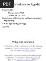 Veilog HDL Presentation