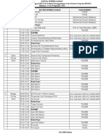 BTCLS & SPGDT Training Schedule