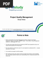 Project Quality Management