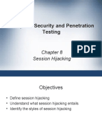 Computer Security and Penetration Testing: Session Hijacking