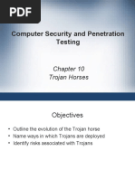 Computer Security and Penetration Testing: Trojan Horses