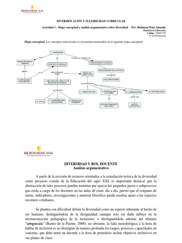 Diversidad e Inclusión en Educación | PDF | Inclusión (Educación ...