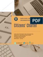 Citizens' Charter: Employees' Provident Fund Organisation