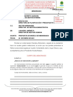 Formato Memos 2021