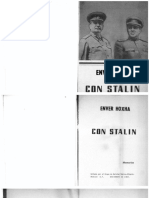 Enver Hoxha, Con Stalin