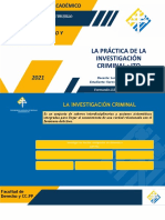 La Práctica de La Investigación Criminal