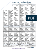 Tableaux de Conjugaison PDF