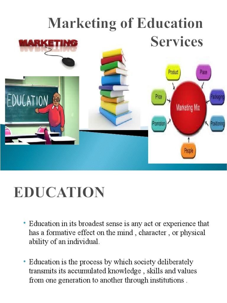 marketing of educational services ppt