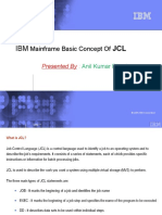 Basic Concept of JCL - Anil Kumar Bharti - IBM - 2004