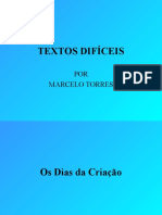 textos difíceis