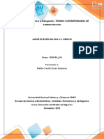 Unidad 2 Fase 3 Aplicar La Reingeniería TEORIAS CONTEMPORANEAS DE ADMINISTRACION Jorge UNAD 2019