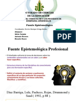 Fuentes Del Curriculum EPISTEMOLÓGICA