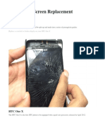 HTC One X Screen Replacement