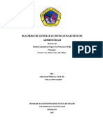 Malpraktik Ditinjau Dari Hukum Administrasi