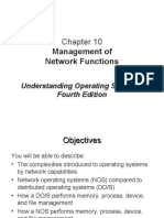 Management of Network Functions: Understanding Operating Systems, Fourth Edition