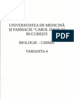 Examen Medicina Generala UMF Bucuresti 2012