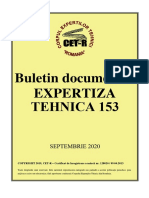 Buletin de Expertiza Tehnica 153