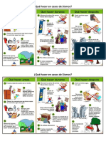 Qué Hacer en Casos de Sismos