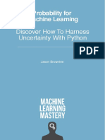 Dokumen - Pub Probability For Machine Learning Discover How To Harness Uncertainty With Python V19nbsped