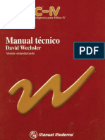 Manual Test (WISC-IV) (Manual Moderno)