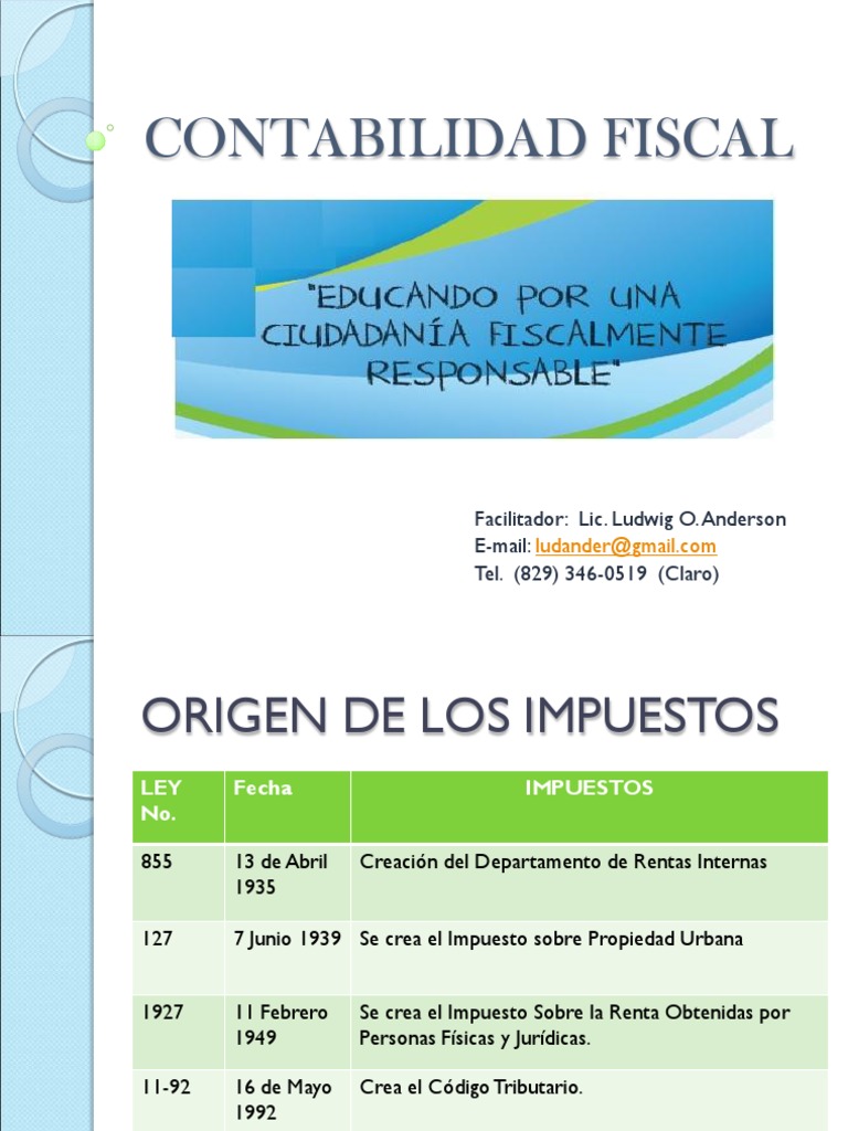 Guía Completa de Contabilidad Fiscal | PDF | Impuestos | Contabilidad