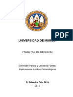 TSRO Tesis de Espana Importante Uso de La Fuerza Sacar Lo Necesario