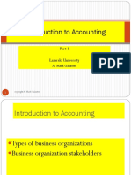 Introduction To Accounting Part 1