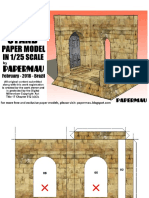 Medieval Stand Paper Model by Papermau 2018 Letter