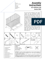 Assembly Instructions for PALI Spa Crib