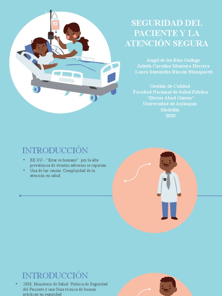 Seguridad del Paciente en Atención Salud | PDF | Seguridad del paciente ...