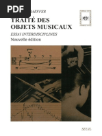 SchaefferP [1966] Traité Des Objets Musicaux