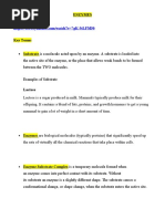 Enzyme Review