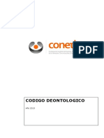 Codigo Deontologico - CONETIC