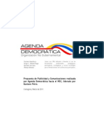 Propuesta - MSC - 2011 (Agenda Democratica)