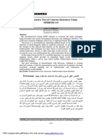 Non-Destructive Test of Concrete Structures Using: Ferroscan