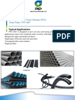 Product: Poly Vinyl Chloride (PVC) Trade Name: PVC K67