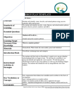 Lesson Plan Remedial Math