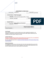 Neil Satoquia: Assessment Cover Page