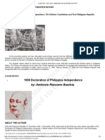 This Study Resource Was: 1898 Declaration of Philippine Independence