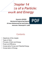Kinetics of A Particle: Work and Energy