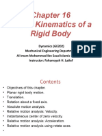 Planar Kinematics of A Rigid Body