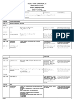 Weekly Home Learning Plan: General Academic Strand