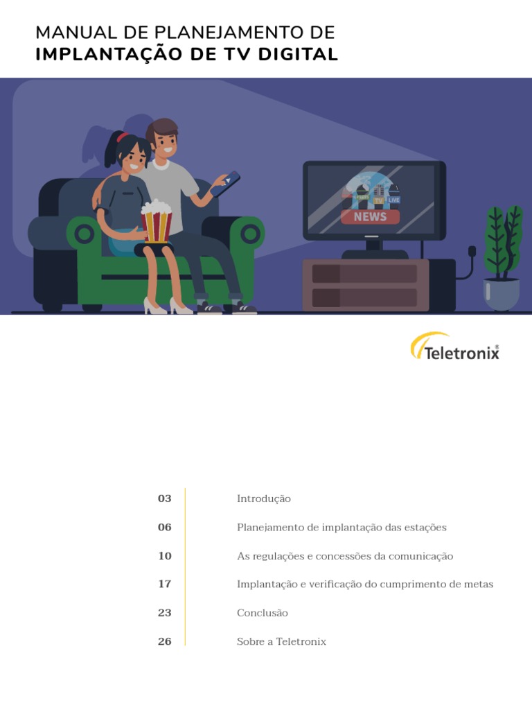 Transição da TV Analógica para Digital | PDF | Televisão digital ...