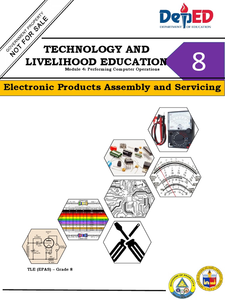 Technology and Livelihood Education Electronic Products Assembly and