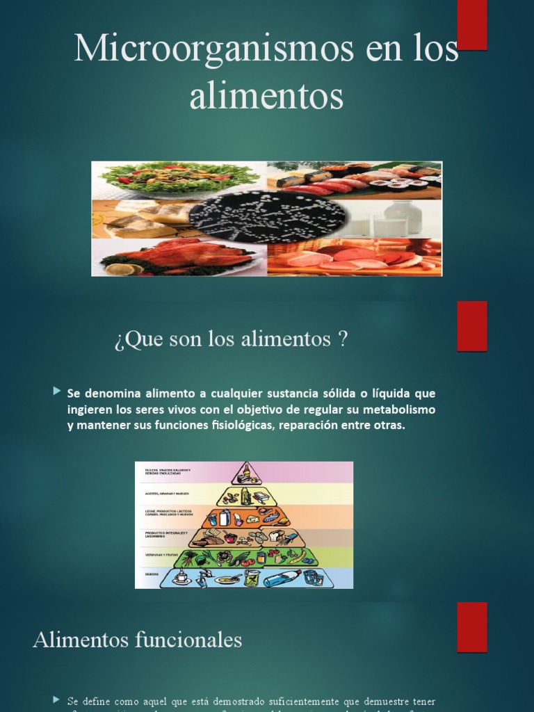 Microorganismos Beneficiosos en Alimentos | PDF | Comida funcional ...